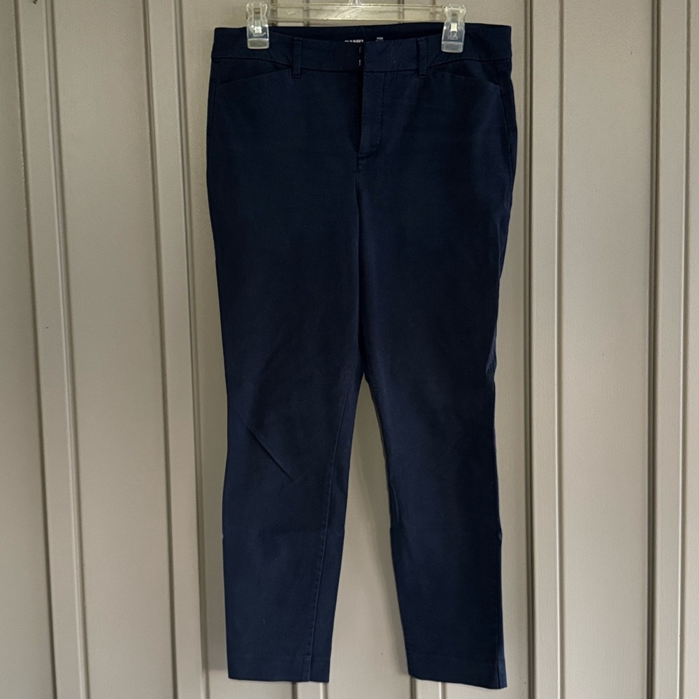 Old Navy Navy Blue Pixie Pants size 8